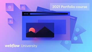 How to build a custom portfolio — Official Webflow course trailer [upl. by Kemme]