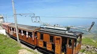 France PaysBasque Ascension de la Rhune par le petit train a Crémaillère [upl. by Matthus]