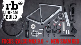 FOCUS IZALCO MAX 90 LTD I NEW SRAM RED 2024 GROUPSET IN DETAIL I ROAD BIKE I DREAM BUILD I [upl. by Saibot223]