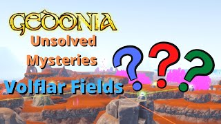 Gedonia  Unsolved Mysteries Volflar Fields [upl. by Harte188]