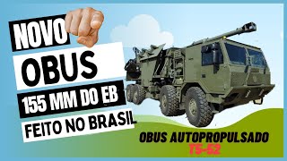 Novo Obuseiro autopropulsado do exército Brasileiro  Montado no Brasil [upl. by Salvatore]