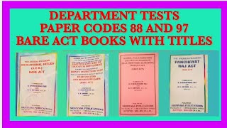 DEPARTMENTAL TEST AP Educational Service rules pabbathi tutorials [upl. by Dranik854]