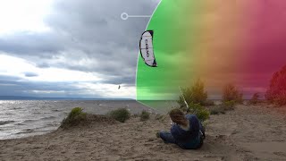 Kitesurfing Wind Storm 40 Knots  How To Stay Safe If Overpowered [upl. by Connors]