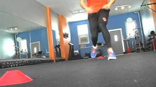 Plyometric Flooring at HB Fitness  demonstration [upl. by Bonner]