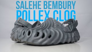 SALEHE BEMBURY POLLEX CLOG x CROCS  Unboxing amp review [upl. by Narrat]