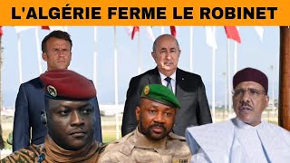 LAlgérie sanctionne le Mali le Niger et le Burkina Faso pour leur rapprochement [upl. by Eiramacissej]