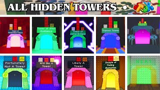 ALL JToH Hidden Tower Locations 2024 [upl. by Anailil]