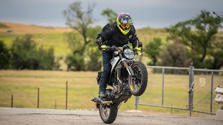 Racer X Films 2019 Husqvarna Svartpilen 401 Review [upl. by Soloma]