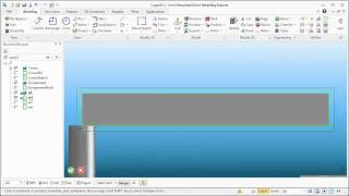 Video Creo Direct Modeling Express making a clock part 3 [upl. by Naahsar13]