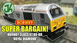 The Biggest Bargain Yet Hornby Class 67 Bo Bo in Enhanced Railroad Plus Royal Diamond livery Unbo [upl. by Teevens]