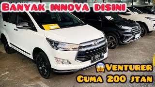 Banyak innova disini venturer cuma 200jtan harga mobil bekas berkualitas di bursa mobil pati [upl. by Tamera]