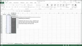 Calculating Growth In Excel  Formula Methods [upl. by Devaj]