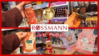 Rossmann Live Haul❤️  Neuheiten‼️ im Dezember 23  Lisa´s Familienkanal [upl. by Ailema]