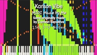 Black MIDI Karlson Vibe  156k Notes [upl. by Kery27]