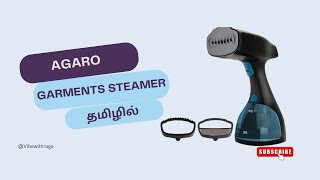 🤩 MindBlowing Gadgets Agaro Garment Steamer Unboxing amp First Impressions [upl. by Naryk]