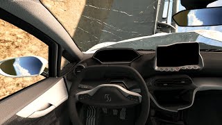 Cherrier Emousse  BeamNG Drive  POV drive amp Crash Steering wheel gameplay [upl. by Yaeger]