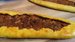 Pide mit Hackfleisch Füllung Glutenfrei Thermomix® türkisches Rezept [upl. by Ikila937]