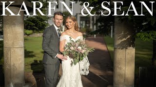 Karen amp Sean  Lochgreen House Hotel Troon Ayrshire Wedding Highlights Film [upl. by Hollinger]