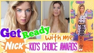 Get Ready With Me Nicks Kids Choice Awards [upl. by Iene]