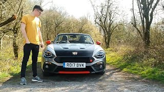 My First Drive In The Abarth 124 Spider [upl. by Ynaffad65]