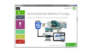 Serif WebPlus X7 Tutorial  Quick Start [upl. by Mady867]