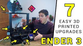 7 easy 3D printed upgrades for your Ender 3 [upl. by Nisotawulo]