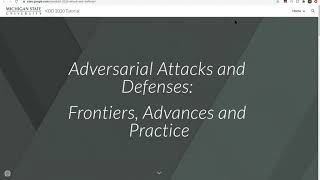 KDD 2020 Lecture Style Tutorials Adversarial Attacks and Defenses Frontiers Advances and Practice [upl. by Ylecic]