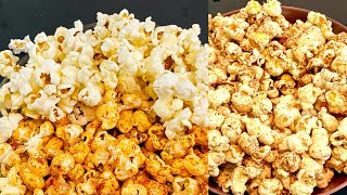 Flavored Popcorn  3 Easy Delicious Recipes [upl. by Venetia]