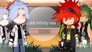 Sk8 infinity react to renga past as wangxian mdzs x sk8 infinity Happy 10k special🥳💙❤ [upl. by Nesila]