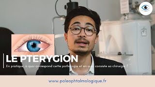 La chirurgie du ptérygion Pole Ophtalmologique [upl. by Htez]