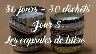 Comment recycler des capsules de bière  🗑30 déchets30 vidéos🗑 zéro déchet et recyclage [upl. by Malinde496]