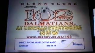 102 Dalmatians 2000 UK TV Spot [upl. by Theurich953]