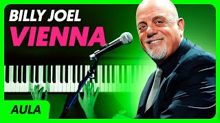 VIENNA  Billy Joel  Aula de teclado [upl. by Euqitsym]