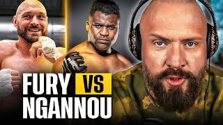 TYSON FURY to fight NGANNOU instead of USYK [upl. by Jewett223]