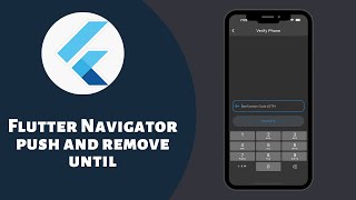 got stuck Flutter Navigator push and remove until will help you [upl. by Groos]