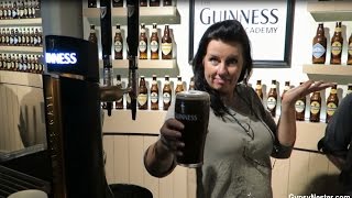 How to pour Guinness from a can step by step [upl. by Eninnaej]