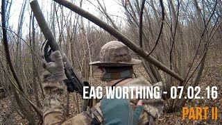 TEAM KILL AIRSOFT  EAG WORTHING 070216 PART II [upl. by Fanchette]