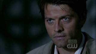 Supernatural 4x01  06 Castiel The Angel HD [upl. by Eerpud474]