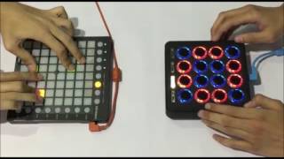 Kygo  Firestone  Launchpad  Midi Fighter w Primeire [upl. by Kola576]