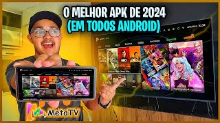 LANÇAMENTO O MELHOR APLICATIVO DE 2024 INSTALAR APK em todas TV SMART ANDROID STICK FIRE TV BOX [upl. by Erdnoid413]