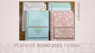 Planner SOHO 2021 Tilibra [upl. by Sheeree]