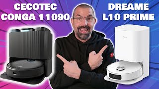 CECOTEC CONGO 11090 Spin revolution vs DREAME L10 Prime [upl. by Wamsley]