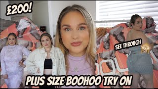 HUGE PLUS SIZE BOOHOO TRY ON HAUL  DISCOUNT CODE AUGUST 2020  JADE TOMLINSON [upl. by Nuahsyd156]