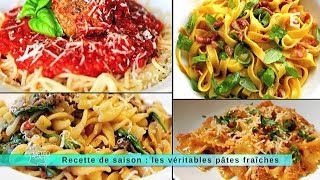 210514 Recette de saison  les véritables pâtes fraîches [upl. by Asiul]