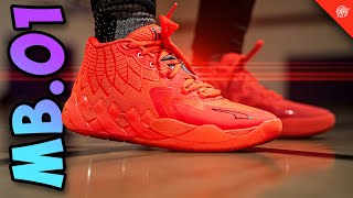 Puma MB01 Performance Review LaMelo Ball Signature Shoe [upl. by Ford]