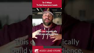 Get INSURANCE LEADS Fast 3 Proven Strategies in 2024 [upl. by Ardnohsal]