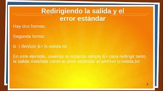 Aprende Terminal de Linux desde cero video 09 Redireccionamiento [upl. by Mendoza898]