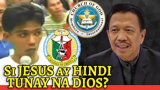 Bro Eli Soriano FULL Debate Reaction quotAng AMA LANG ang TUNAY na DIOSquot vs INC Melvin Roxas  U3 [upl. by Eeryk]