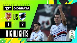 Reggiana vs Sampdoria 12  Altra vittoria per i ragazzi di Pirlo  HIGHLIGHTS SERIE BKT 2023  2024 [upl. by Bergess453]