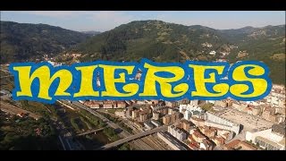 Mieres del Camino  Asturias  a vista de drone [upl. by Fransen]